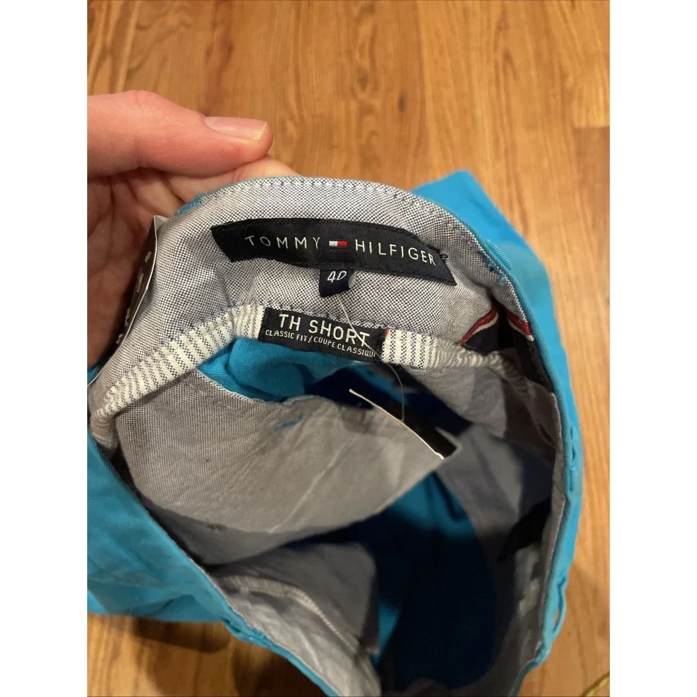 New With Tags Tommy Hilfiger Classic Fit Short Turquoise Size 40 10
